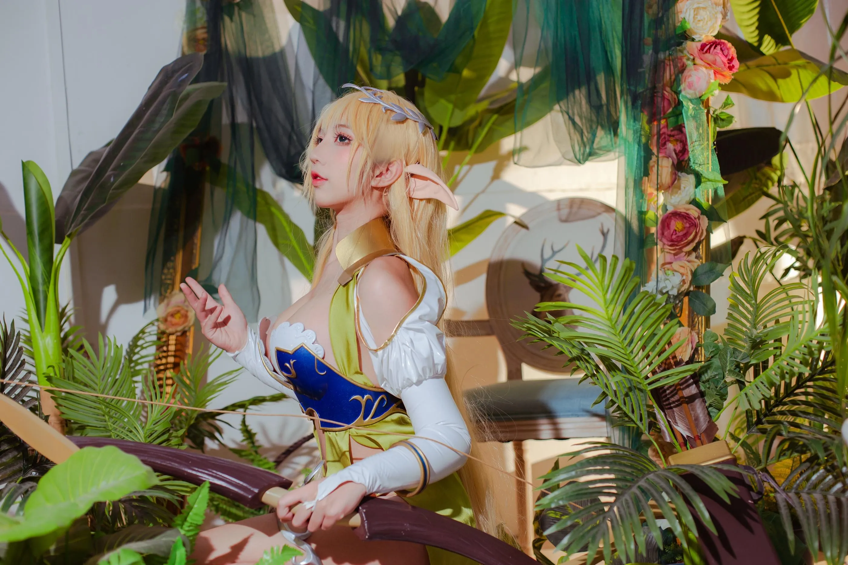 九曲Jean – NO.59 精灵村 [77P]插图1